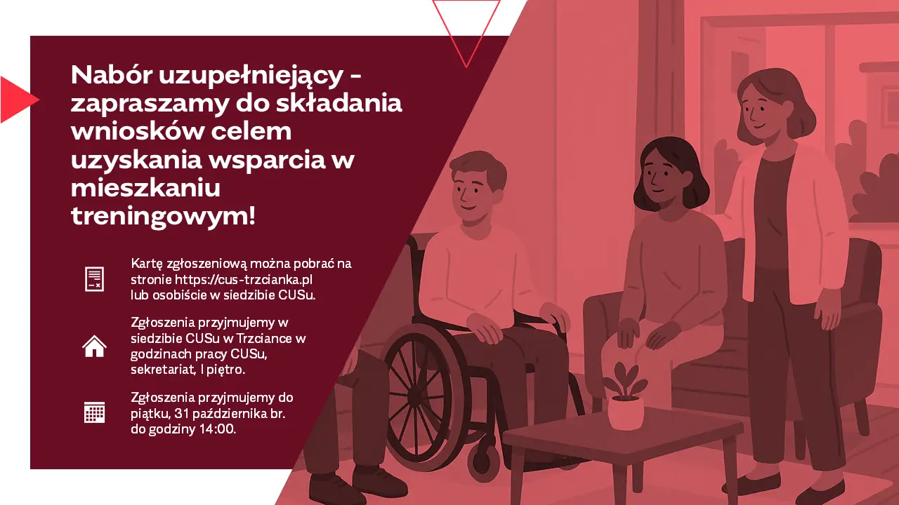 Nabór do mieszkania treningowego